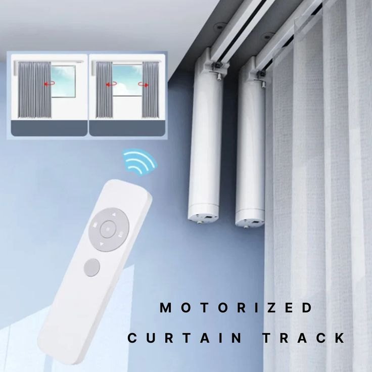 motorized curtain rod